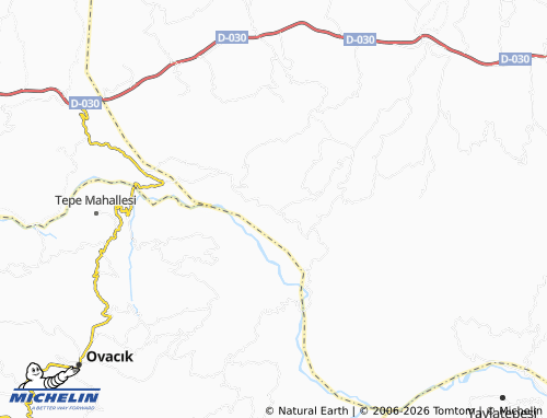 Kaart MICHELIN Terke - ViaMichelin