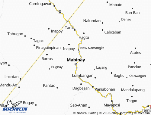 MICHELIN Dahile map - ViaMichelin