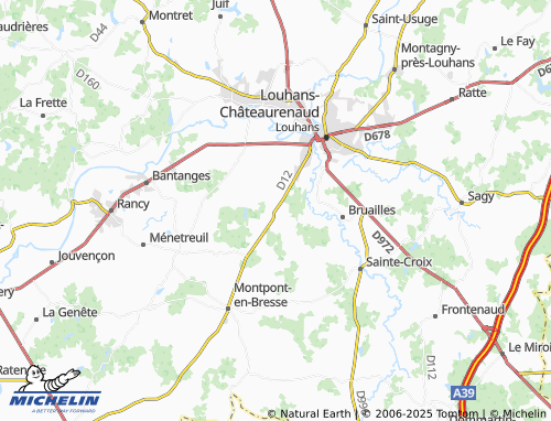 MICHELIN La Chapelle-Naude map - ViaMichelin