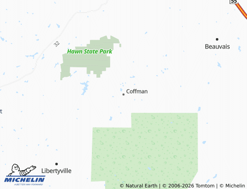Mappa MICHELIN Coffman - ViaMichelin