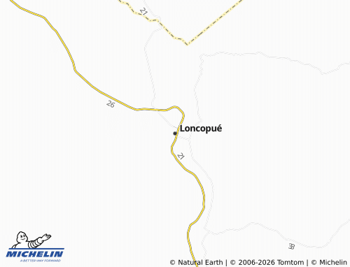 Mappa MICHELIN Loncopué - ViaMichelin