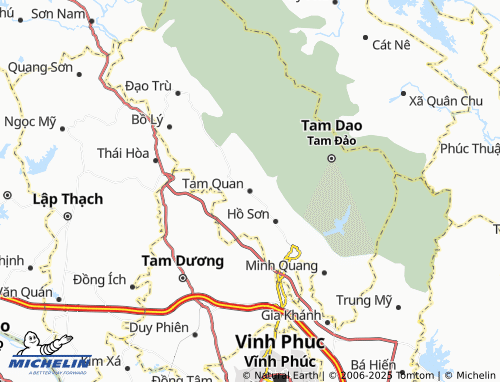 MICHELIN Tam Quan map - ViaMichelin