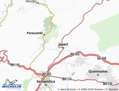 Mappa MICHELIN Beira-Rio - ViaMichelin