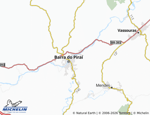 Mappa MICHELIN Química - ViaMichelin