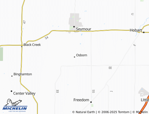 MICHELIN Osborn map - ViaMichelin