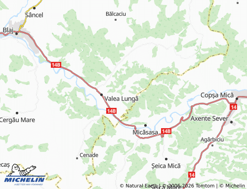 MICHELIN Lodroman map - ViaMichelin
