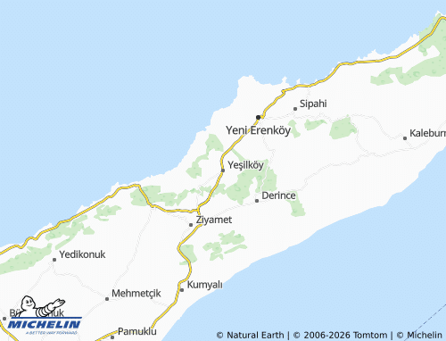 Carte MICHELIN Yeşilköy - ViaMichelin