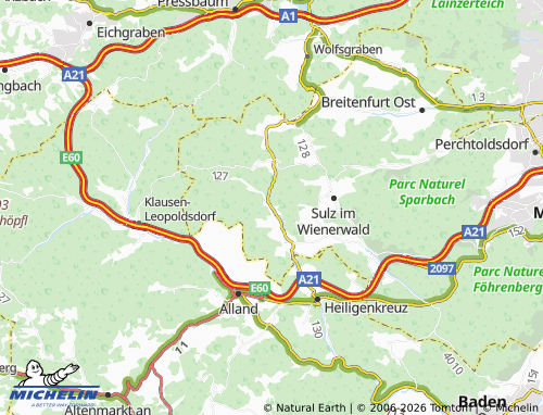 MICHELIN Buchelbach map - ViaMichelin