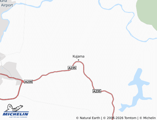 MICHELIN Kujama map - ViaMichelin