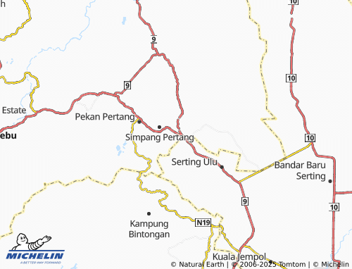 MICHELIN Taman Sri Perdana map - ViaMichelin