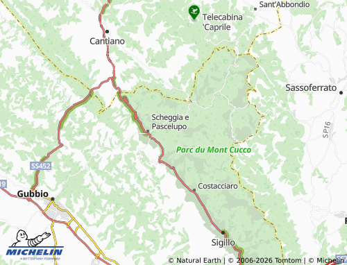 MICHELIN-Landkarte Campitello - ViaMichelin