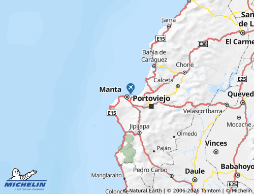 Mapa MICHELIN Manta - ViaMichelin