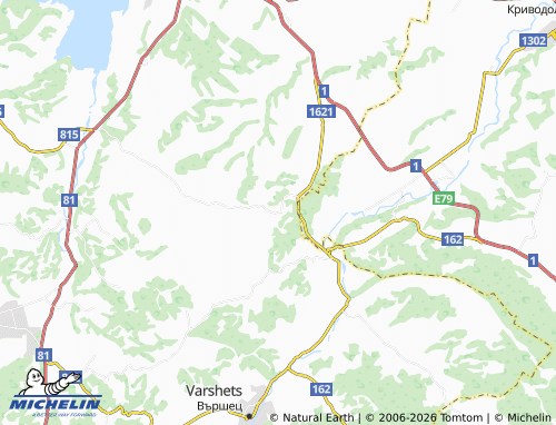 Mappa MICHELIN Parlichevo - ViaMichelin