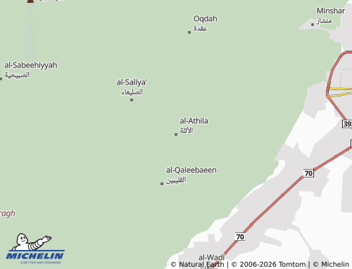 MICHELIN-Landkarte al-Athila - ViaMichelin