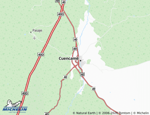Carte MICHELIN Juan Pablo II - ViaMichelin