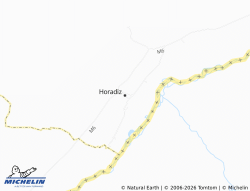 MICHELIN-Landkarte Horadiz - ViaMichelin