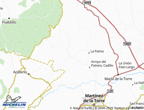 Mapa MICHELIN Jesús de la Torre Sánchez - ViaMichelin