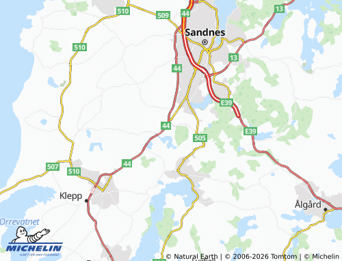 MICHELIN-Landkarte Rudlene - ViaMichelin
