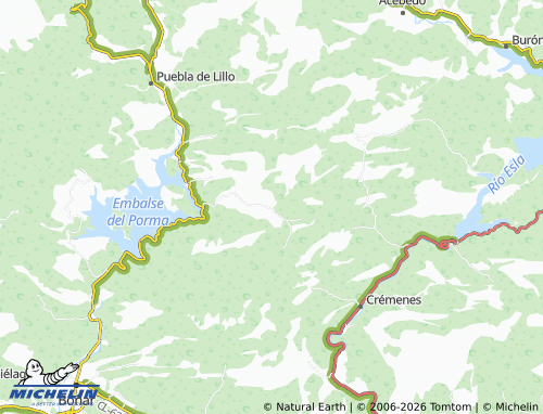 Kaart MICHELIN Reyero - ViaMichelin