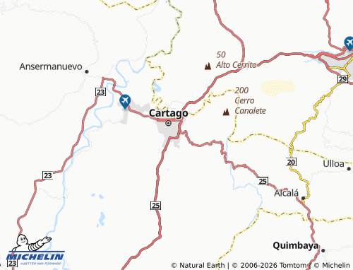MICHELIN-Landkarte San Jerónimo - ViaMichelin