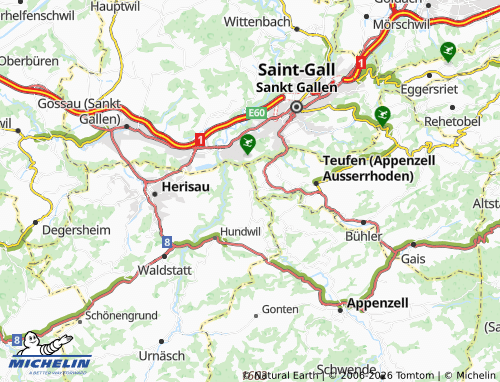 MICHELIN-Landkarte Ramsen - ViaMichelin