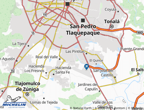 Mappa MICHELIN Parques del Palmar - ViaMichelin