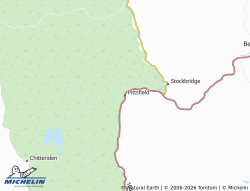 Carte MICHELIN Pittsfield - ViaMichelin