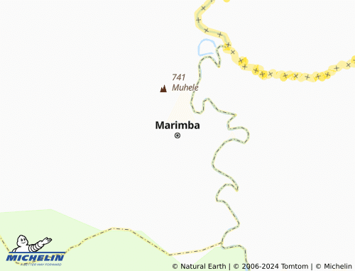 MICHELIN Marimba map - ViaMichelin