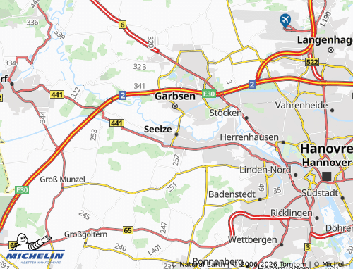 MICHELIN Seelze map - ViaMichelin
