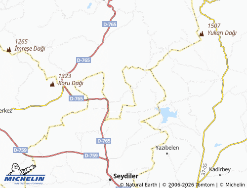 Mappa MICHELIN Sipahiler - ViaMichelin