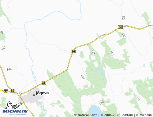 MICHELIN Laiuse map - ViaMichelin