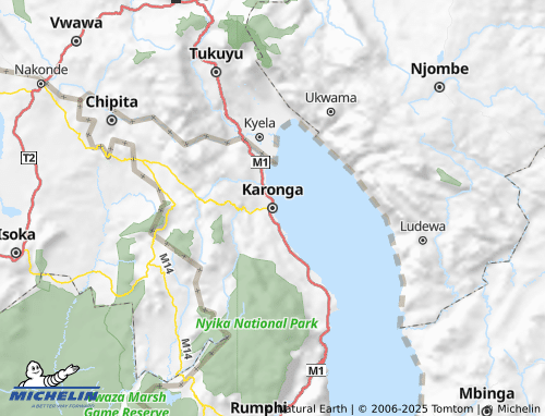 MICHELIN Karonga map - ViaMichelin