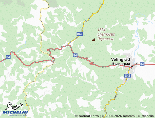 Mapa MICHELIN Sveta Petka - ViaMichelin