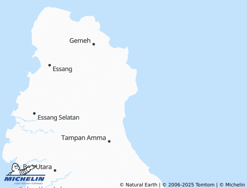 MICHELIN Ganalo map - ViaMichelin