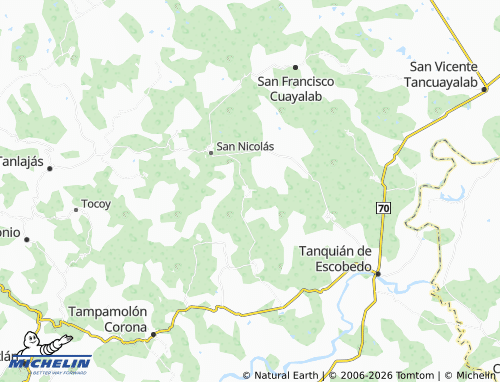 Mappa MICHELIN Santa Martha - ViaMichelin
