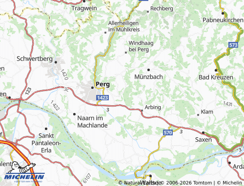 MICHELIN-Landkarte Pergkirchen - ViaMichelin
