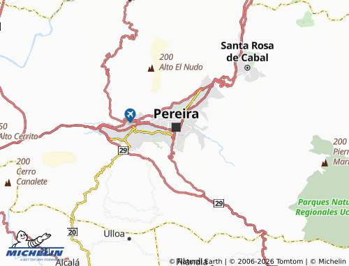 Carte MICHELIN Mejía Robledo - ViaMichelin