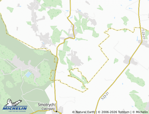 MICHELIN Velykyi Karabchiiv map - ViaMichelin