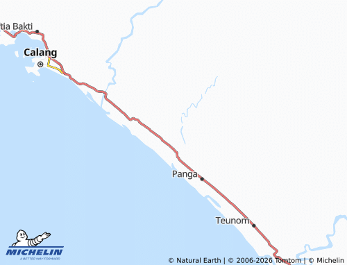MICHELIN Ladang Baro map - ViaMichelin
