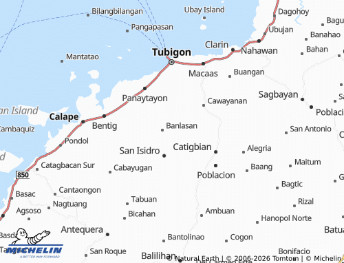 MICHELIN Ilihan Sur map - ViaMichelin