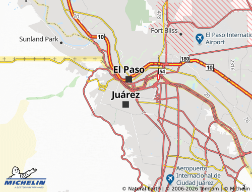 MICHELIN Gregorio M Solís map - ViaMichelin