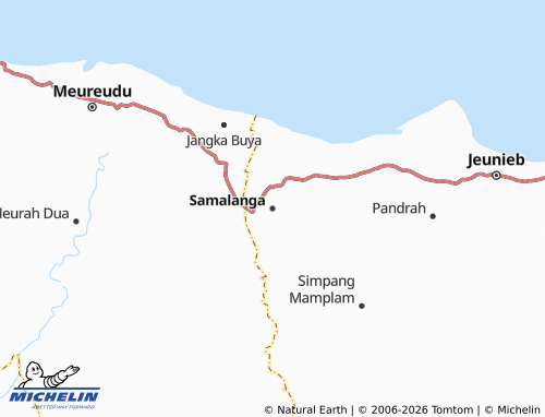 Mapa MICHELIN Samalanga - ViaMichelin