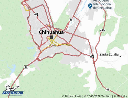Mappa MICHELIN Cumbres del Sur - ViaMichelin