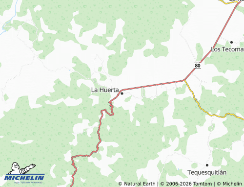MICHELIN La Huerta map - ViaMichelin