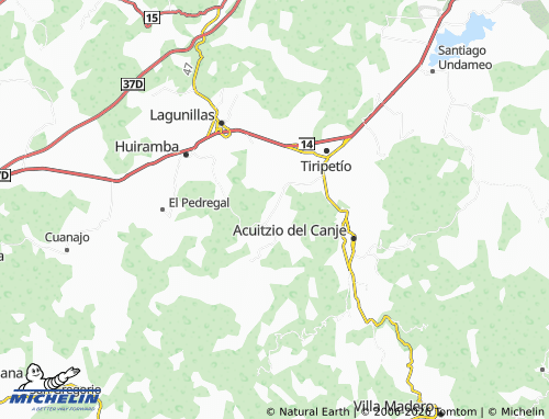 Mapa MICHELIN La Yerbabuena - ViaMichelin