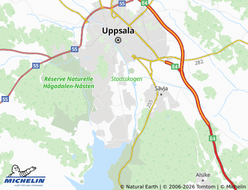 MICHELIN Ultuna map - ViaMichelin