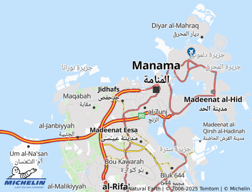 Mappa MICHELIN al-Diyyah - ViaMichelin