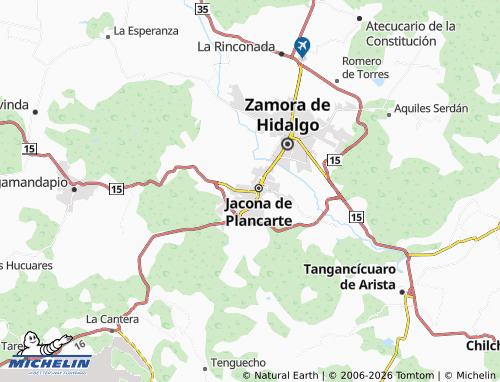 Mapa MICHELIN La Peñita - ViaMichelin