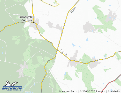 MICHELIN Balynivka map - ViaMichelin