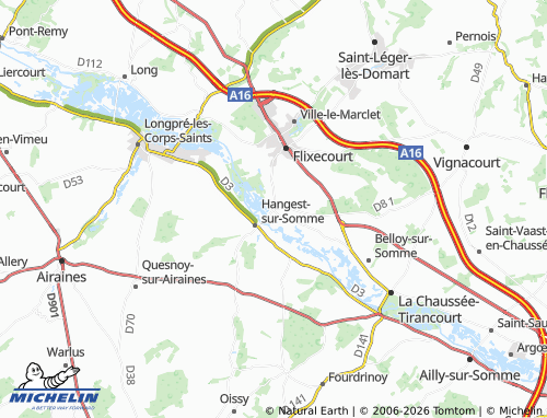 Mappa MICHELIN Bourdon - ViaMichelin